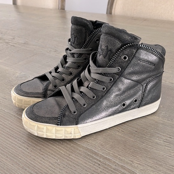 Ash Shake high top platinum sneakers - Picture 2 of 7